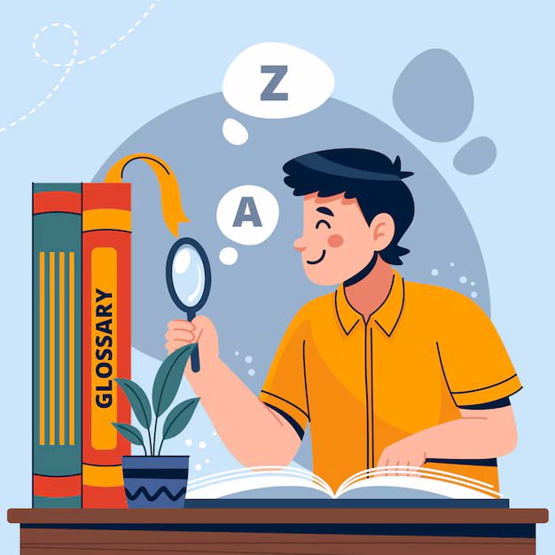Person doing reading test